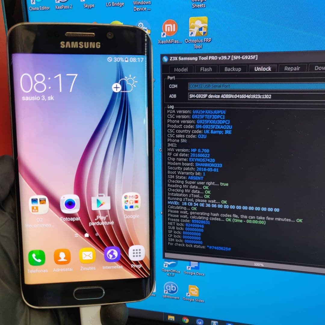 Samsung telefonų remontas